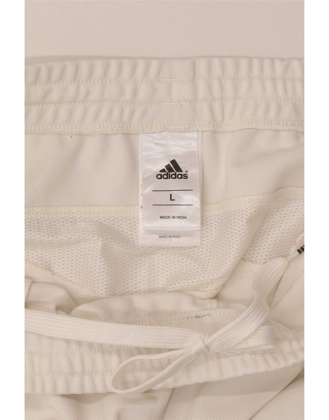 Pantalón De Chándal Adidas Hombre Grande Poliéster Blanco