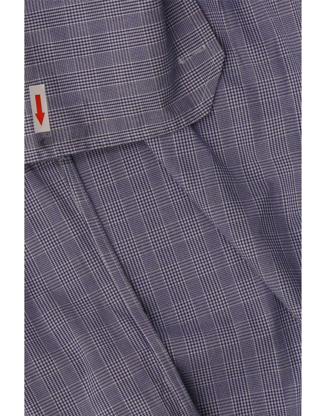 Tommy Hilfiger Camisa formal para hombre Talla 15 1/2 Pata de gallo azul mediana