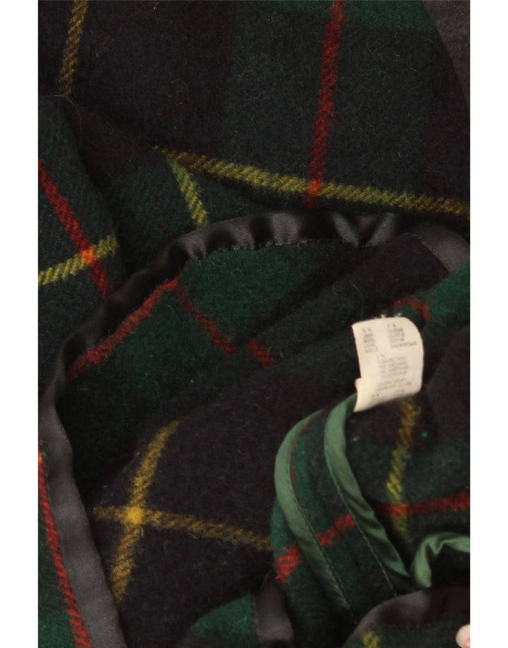 Chaqueta tipo blazer holgada para mujer Penny Black IT 40 Small Green Check Wool