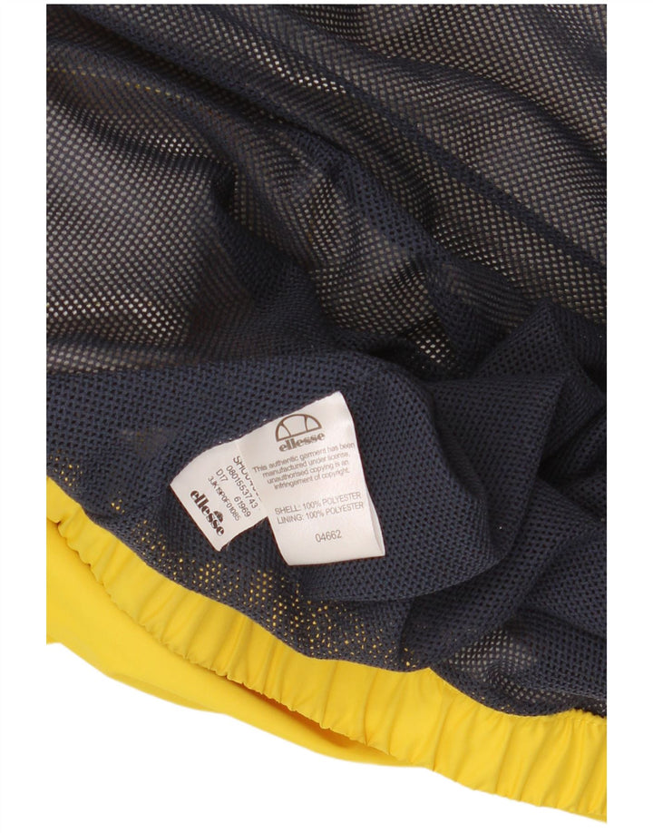 ELLESI Chaqueta anorak con capucha y gráfico para mujer UK 40 Poliéster amarillo medio