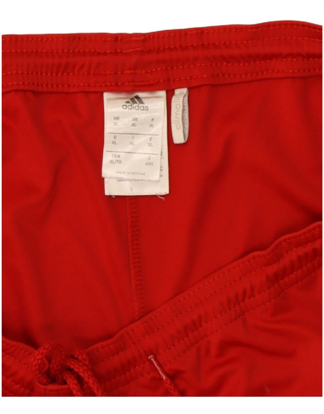 Adidas Mens Climalite Sport Shorts XL Rojo Poliéster