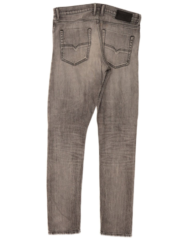 Diesel Vaqueros ajustados para hombre W32 L32 Algodón gris