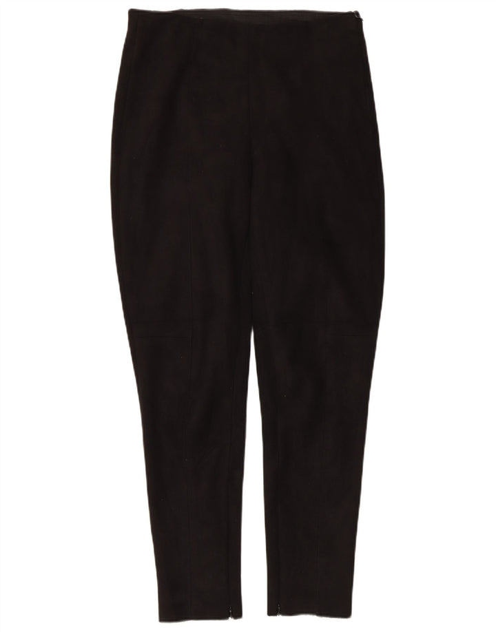 Zara Mujer Pantalones Casuales Slim Medianos W28 L27 Negro
