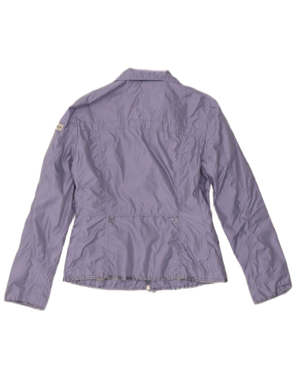 PEUTEREY Chaqueta utilitaria para mujer UK 12 Medium Purple Nylon