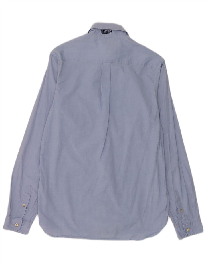 Camisa Woolrich Hombre Grande Azul