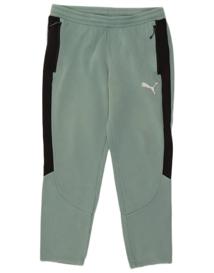 Pantalones de chándal Puma para hombre color verde grande
