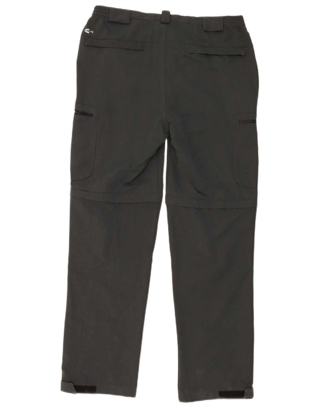 ADIDAS Pantalón cortavientos recto Clima 365 para hombre W36 L34 Gris