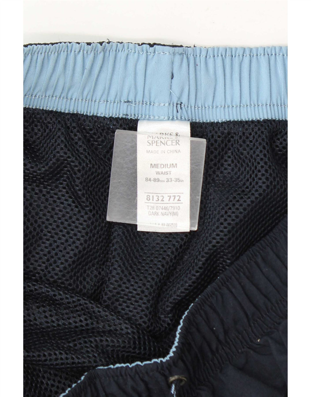 Marks & Spencer Bañador para hombre en color azul marino mediano