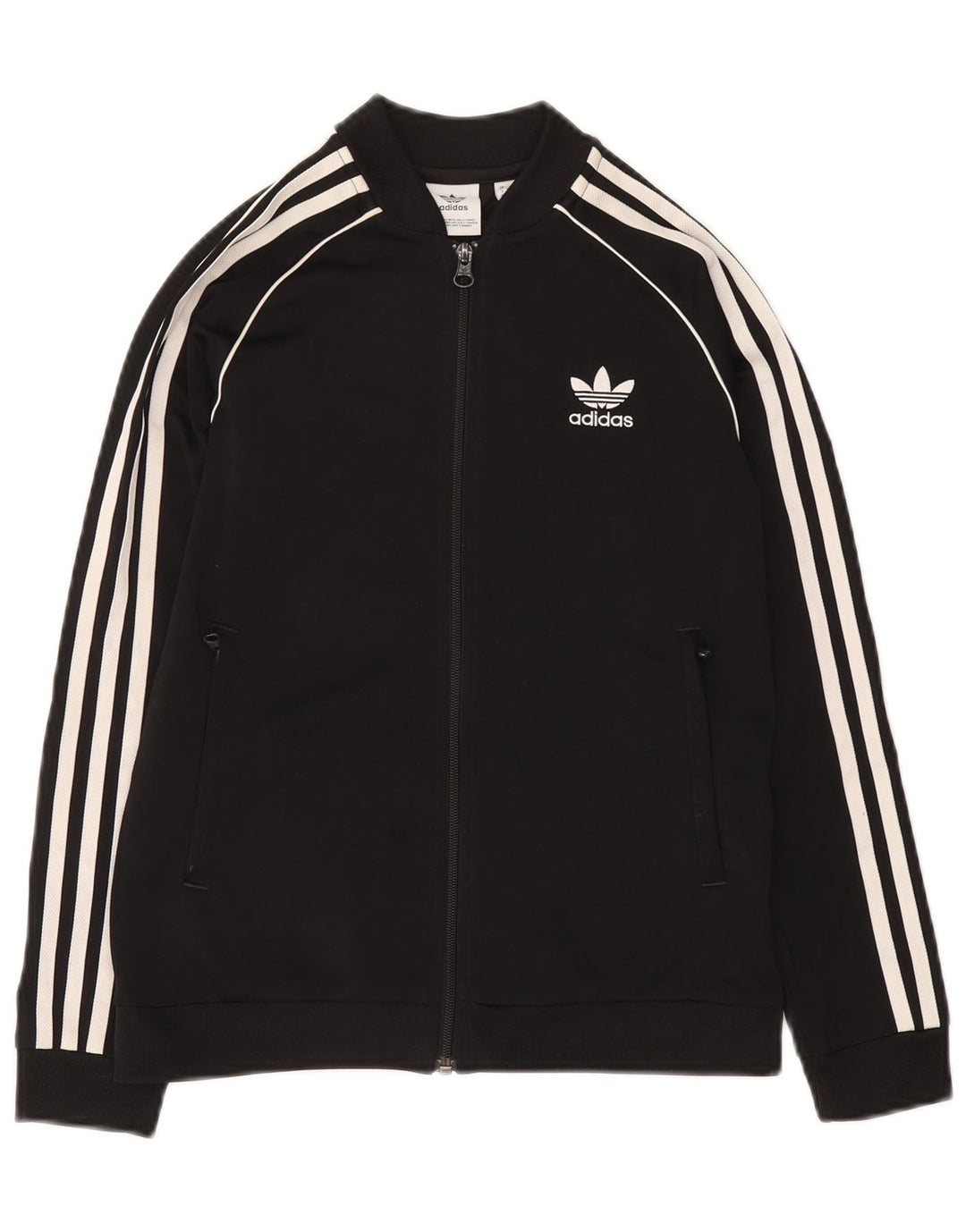 Adidas Chaqueta Chándal Niña 11-12 Años Negro Poliéster