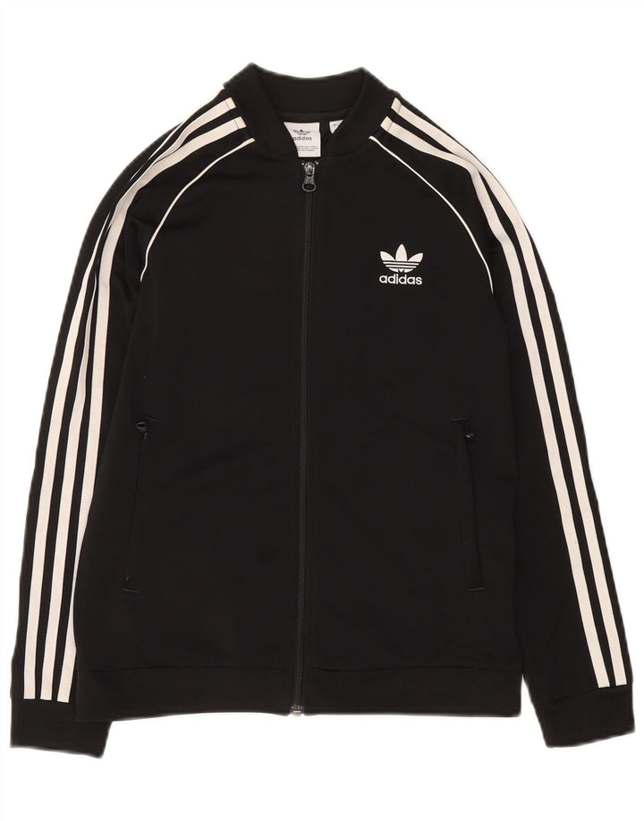 Adidas Chaqueta Chándal Niña 11-12 Años Negro Poliéster