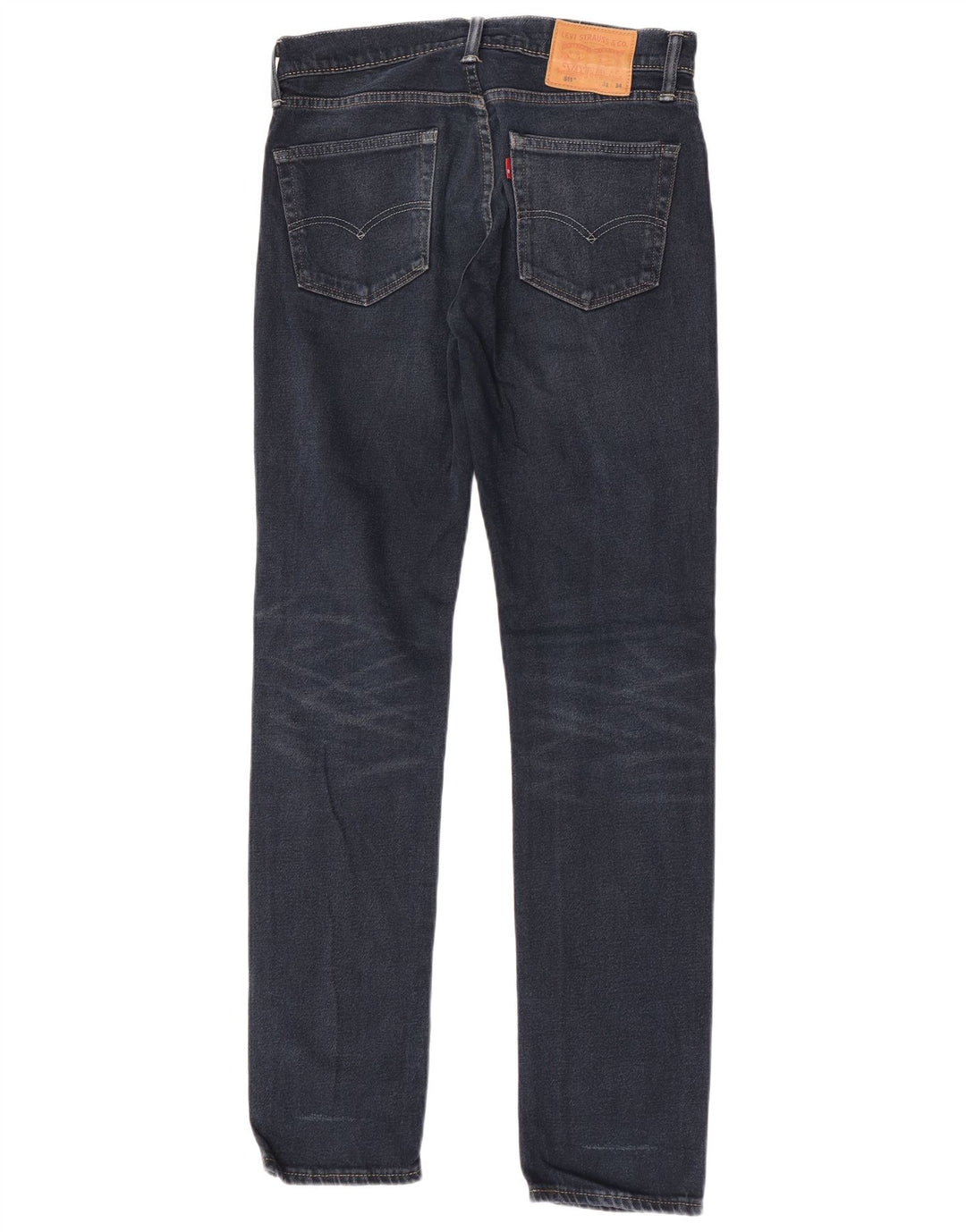 Levi's Hombre 511 Slim Jeans W31 L34 Algodón Azul