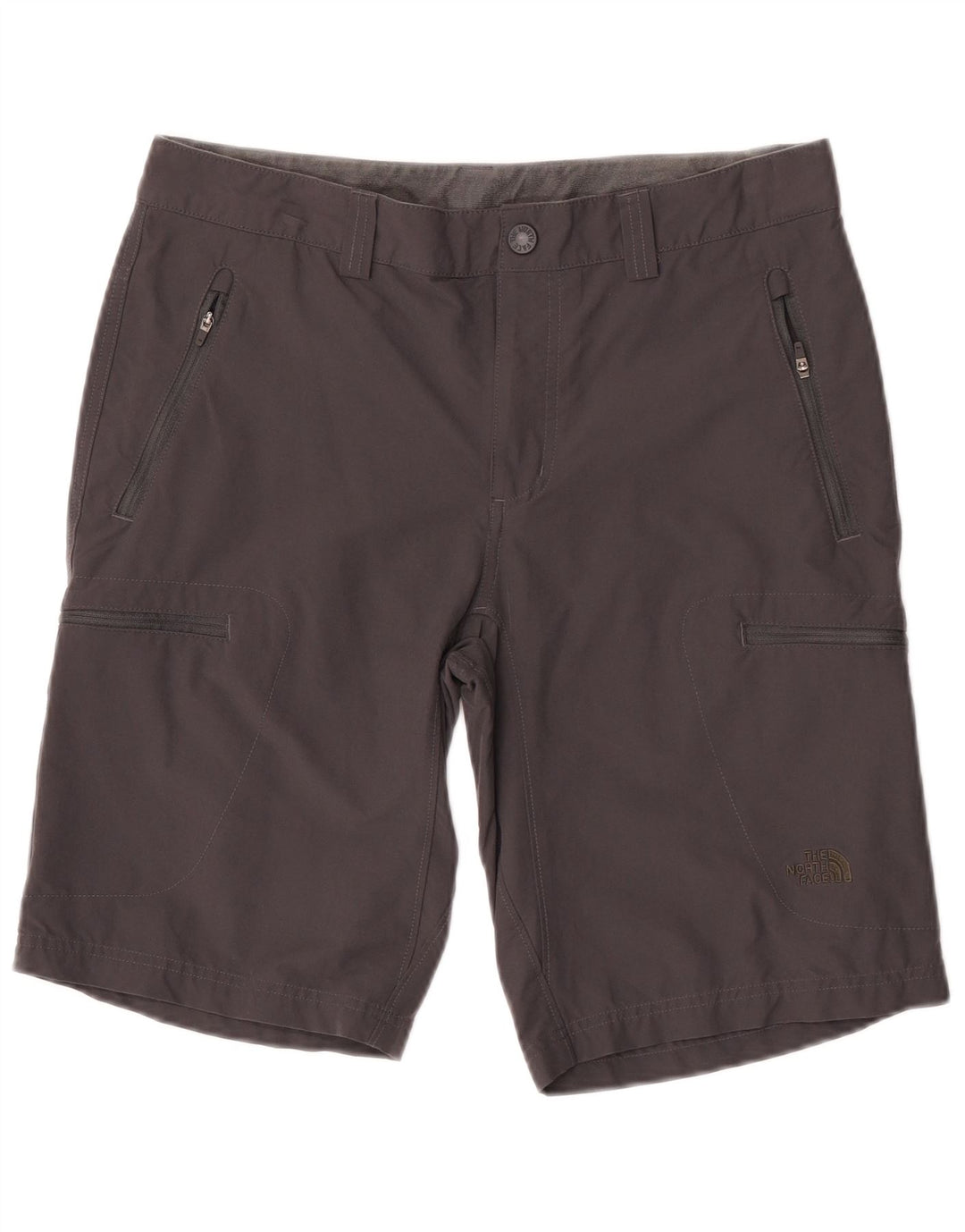 The North Face Shorts Cargo Hombre W32 Nylon Gris Medio