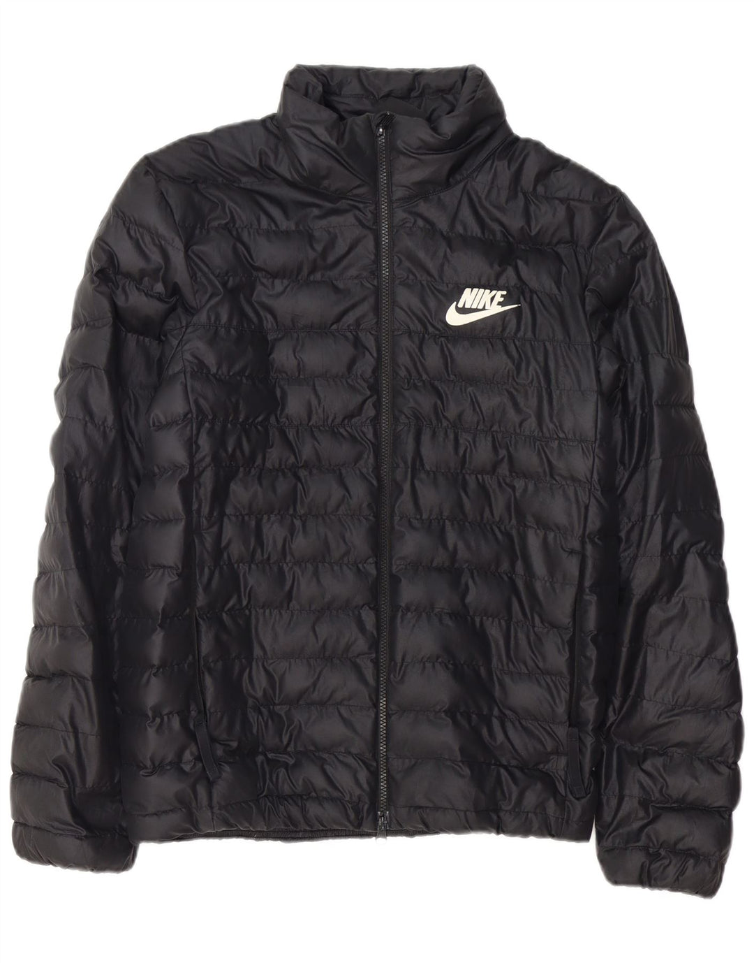 Nike Chaqueta acolchada para hombre UK 36 Small Negro Poliéster