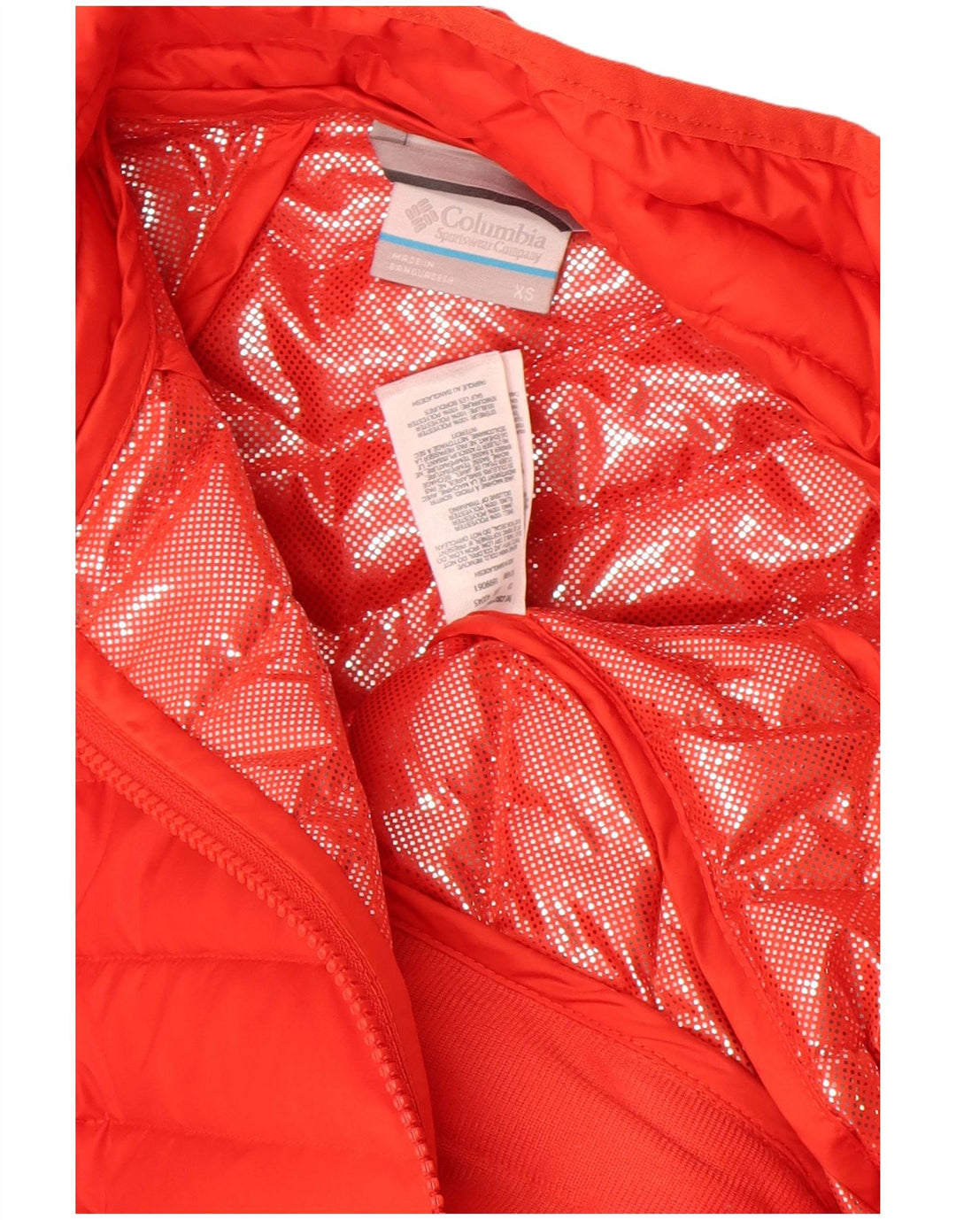 Columbia Chaqueta acolchada para mujer UK 6 XS Poliéster rojo
