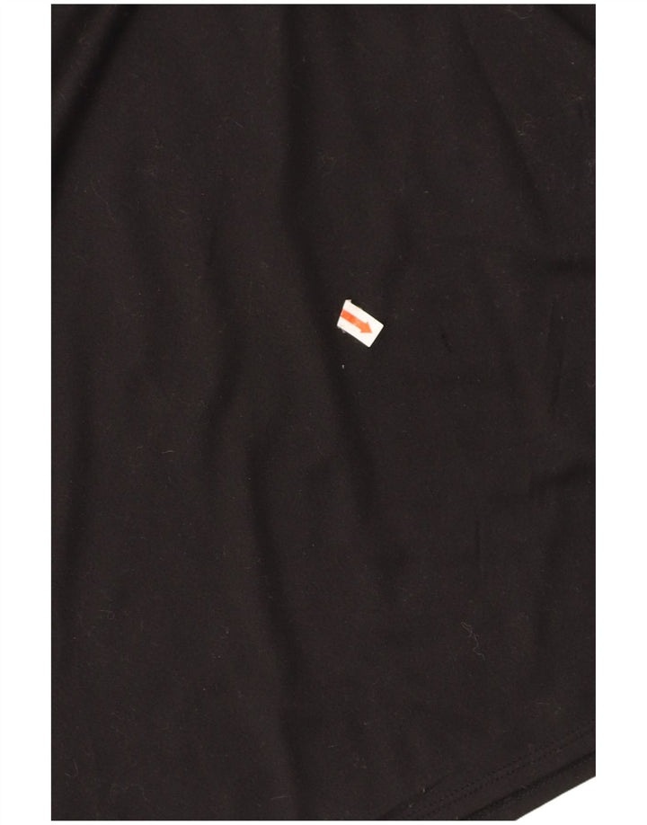 NIKE Camiseta Dri Fit para Mujer UK 10 Small Black