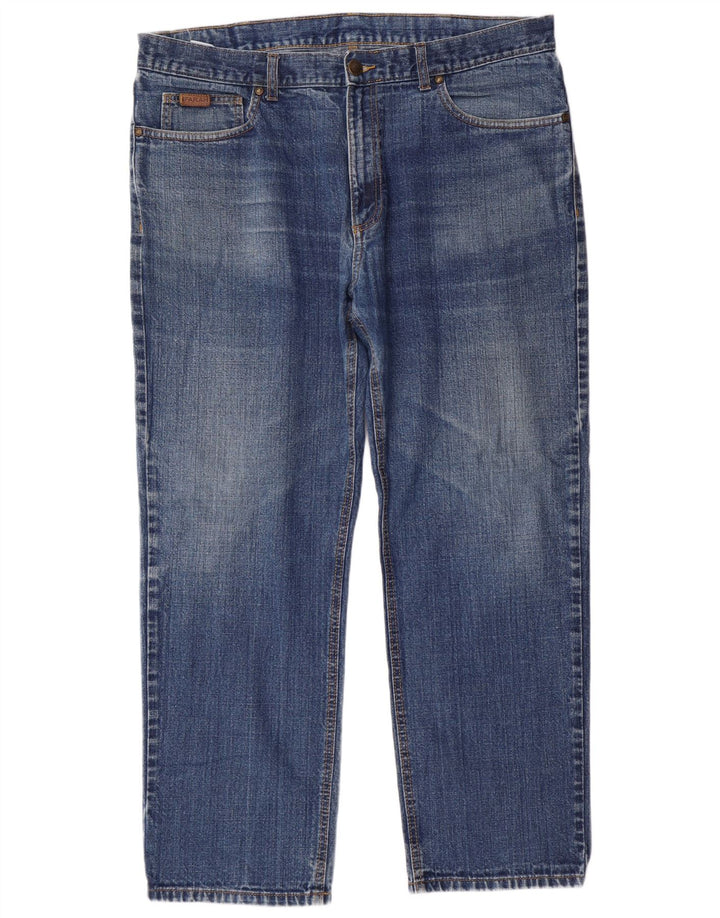 FARAH Vaqueros rectos para hombre W40 L30 Algodón azul