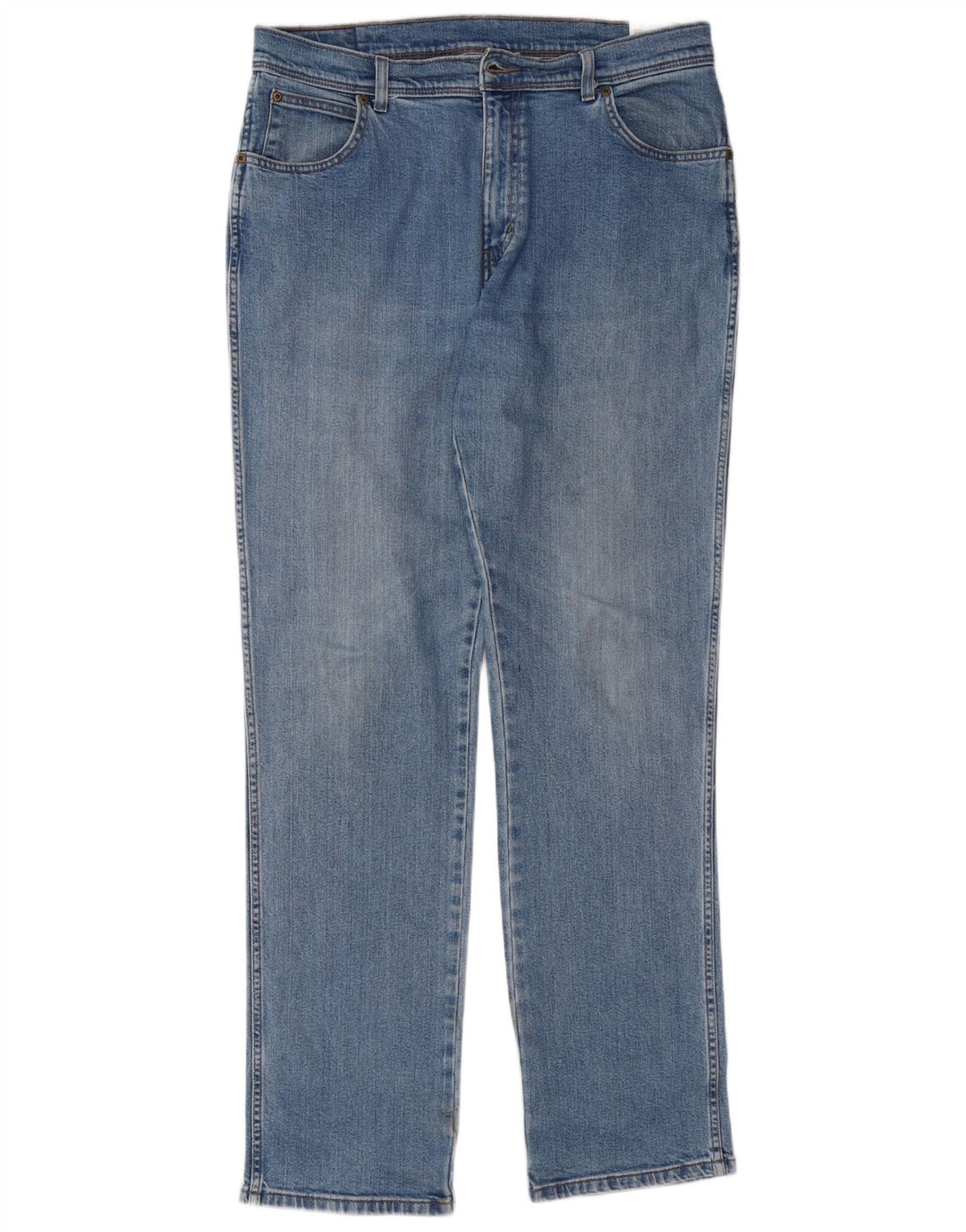 WRANGLER Vaqueros rectos para hombre W36 L34 Algodón azul