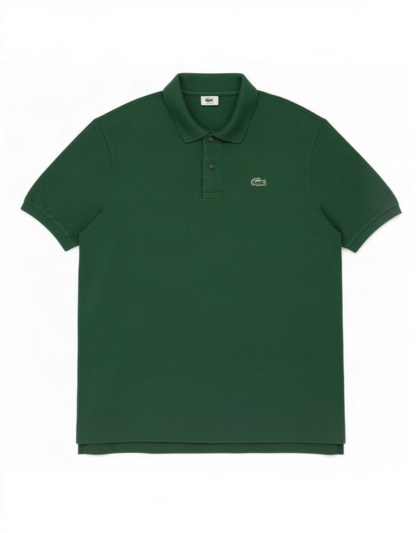 Polo Lacoste para hombre talla 8 3XL algodón verde