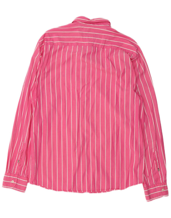 Tommy Hilfiger Camisa Vintage Fit De Algodón A Rayas Rosa Grande Para Hombre