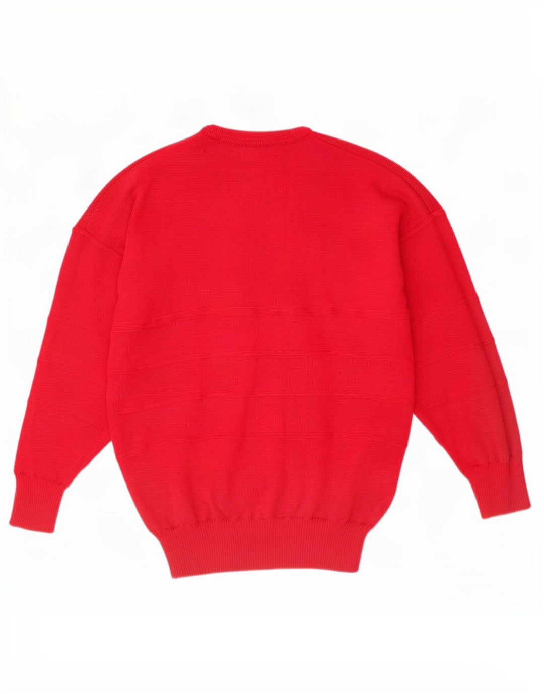 Green Lamb - Jersey de cuello redondo para hombre, talla grande, color rojo