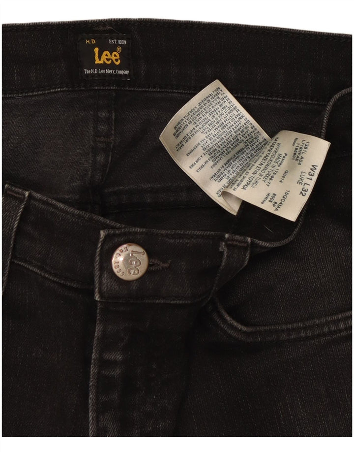 Lee Jeans Luke Slim para Hombre W31 L28 Algodón Negro