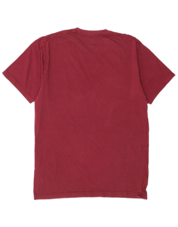 Camiseta Vans Classic Fit para hombre Top Medium Borgoña Algodón