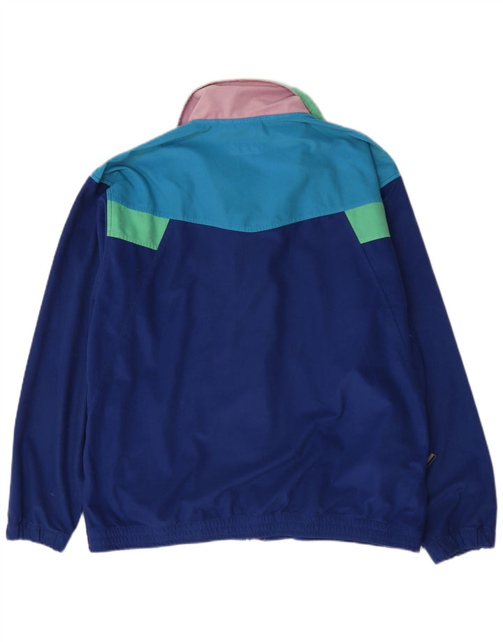Bailo Chaqueta de chándal para hombre IT 54 XL Poliéster con bloques de color azul
