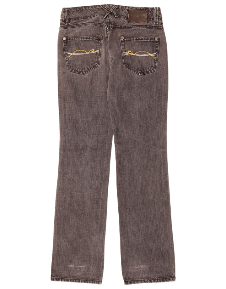 Max & Co. Vaqueros rectos para mujer W27 L33 Algodón gris