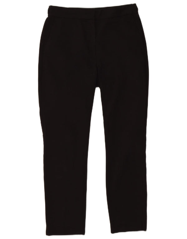 Zara Mujer Pantalón Chino Slim Medium W28 L26 Algodón Negro