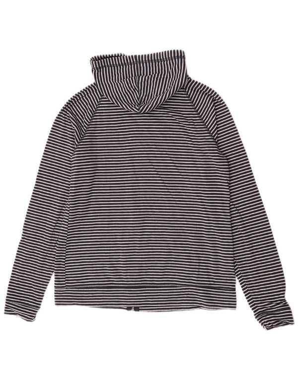 Mountain Warehouse Suéter con capucha y cremallera para mujer UK 44 Grande Azul marino a rayas