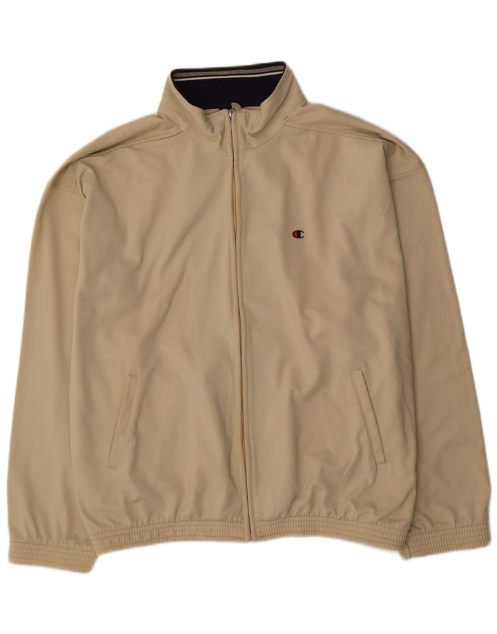 Champion Chaqueta de chándal para hombre 2XL Poliéster beige