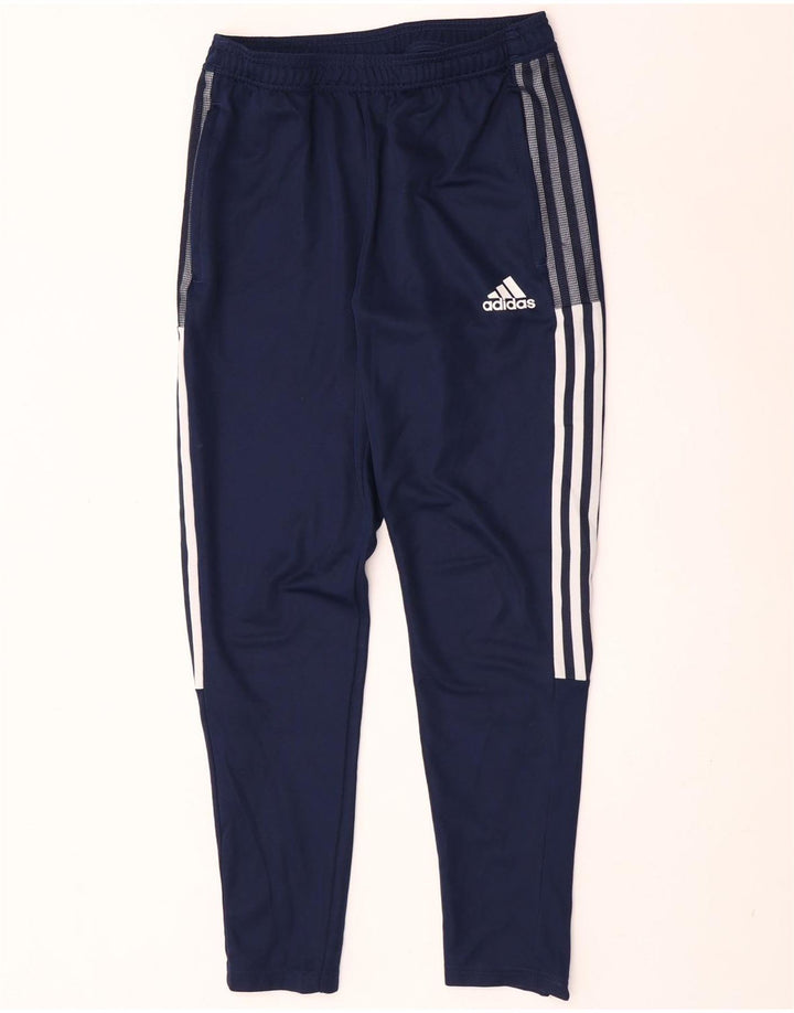 Adidas Hombre Aeroready Pantalones De Chándal Pequeño Azul Marino Poliéster