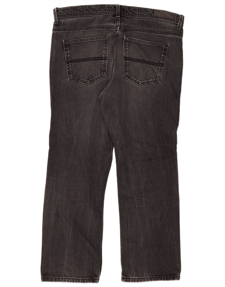 Marks & Spencer Vaqueros rectos regulares para hombre W36 L29 Gris