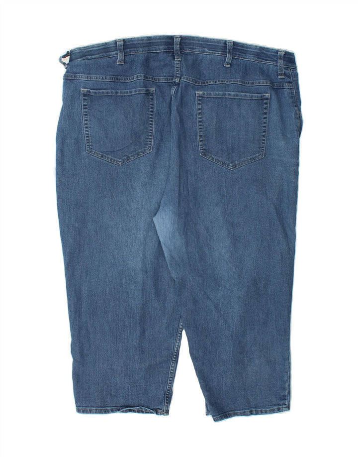 LEE Womens Capri Jeans US 22 3XL W44 L20  Blue Polyester Vintage Lee and Second-Hand Lee from Messina Hembry 