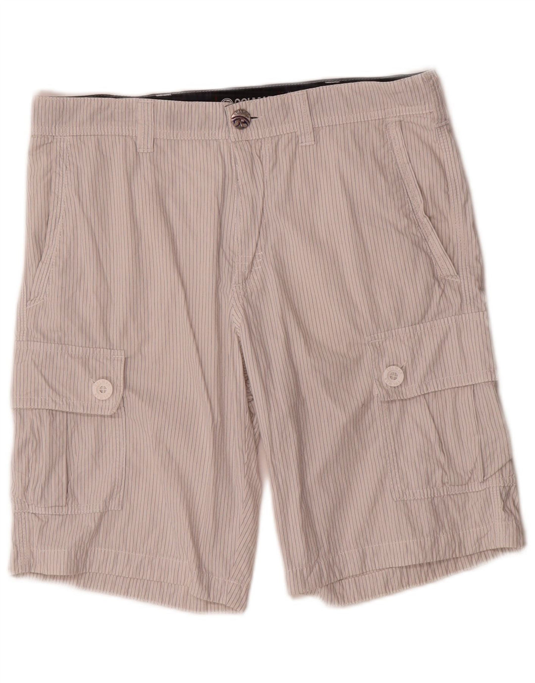 Colmar Shorts cargo para hombre IT 48 Medium W32 Algodón gris a rayas
