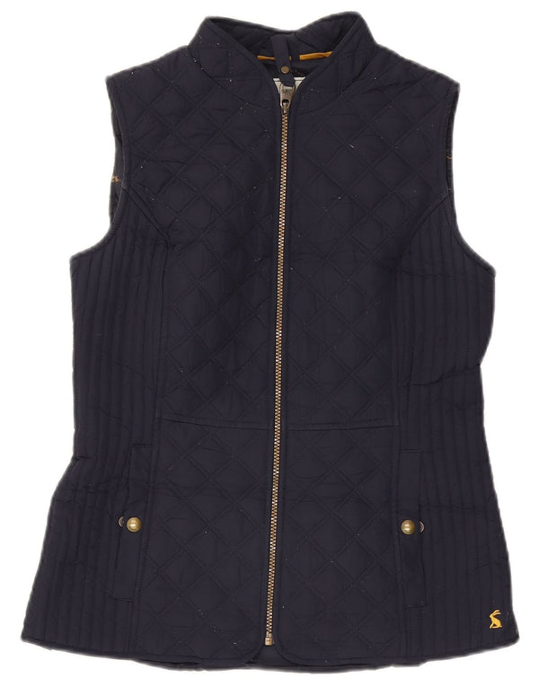Chaleco acolchado para mujer Joules UK 10 Small Poliéster azul marino