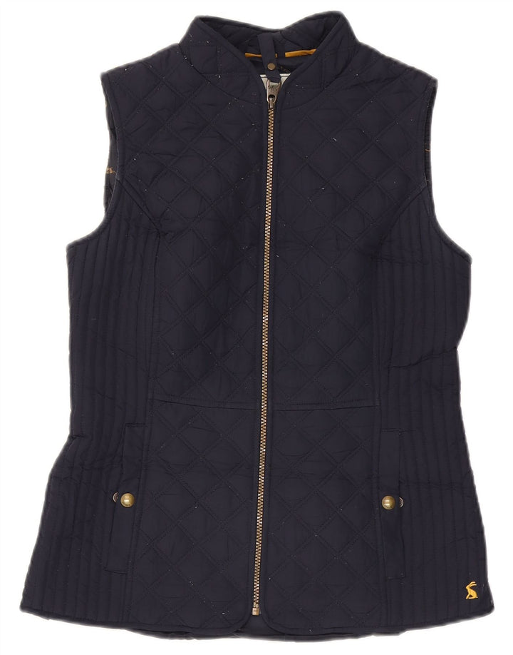 Chaleco acolchado para mujer Joules UK 10 Small Poliéster azul marino