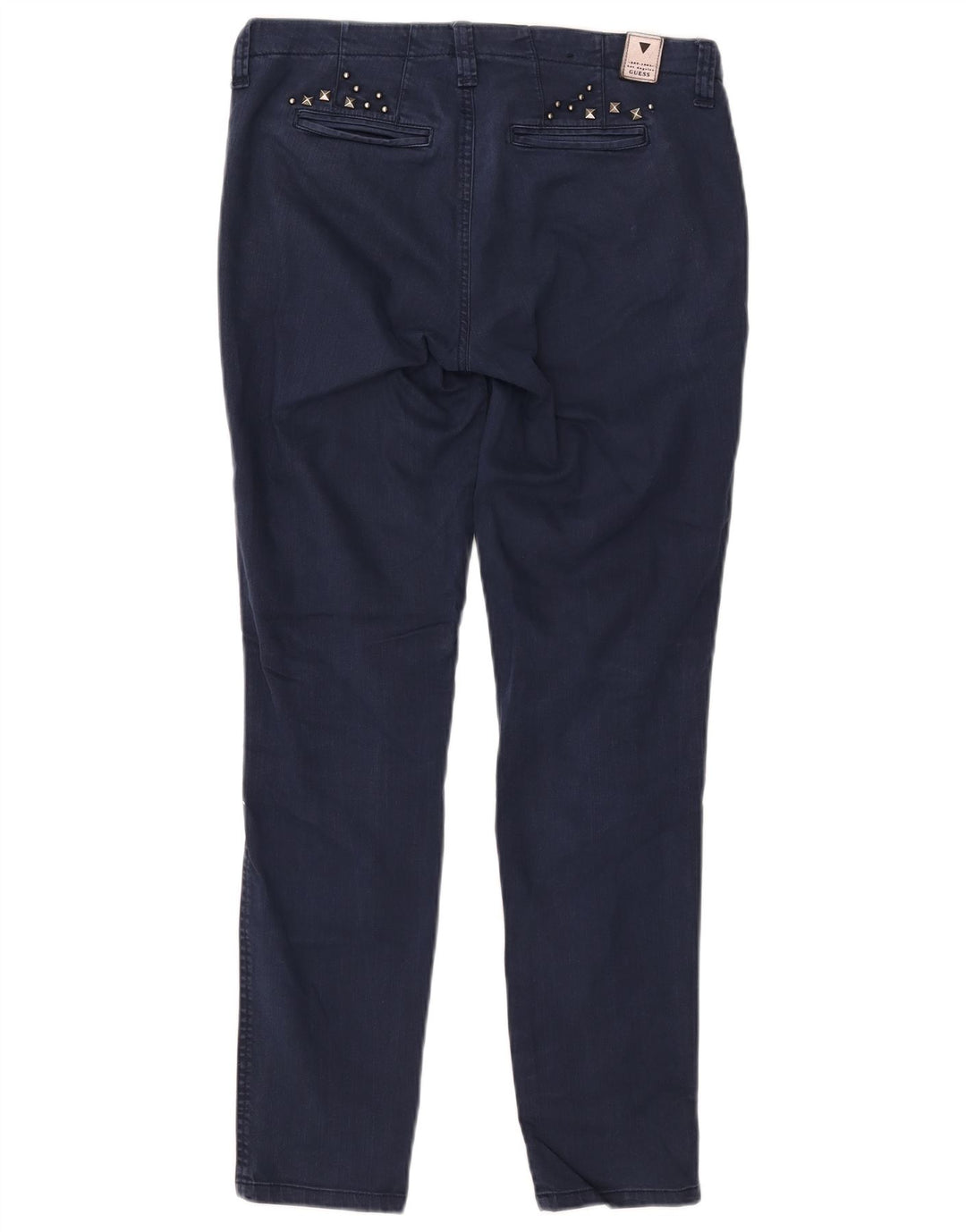 GUESS Vaqueros Slim Mujer W27 L28 Azul Marino Algodón