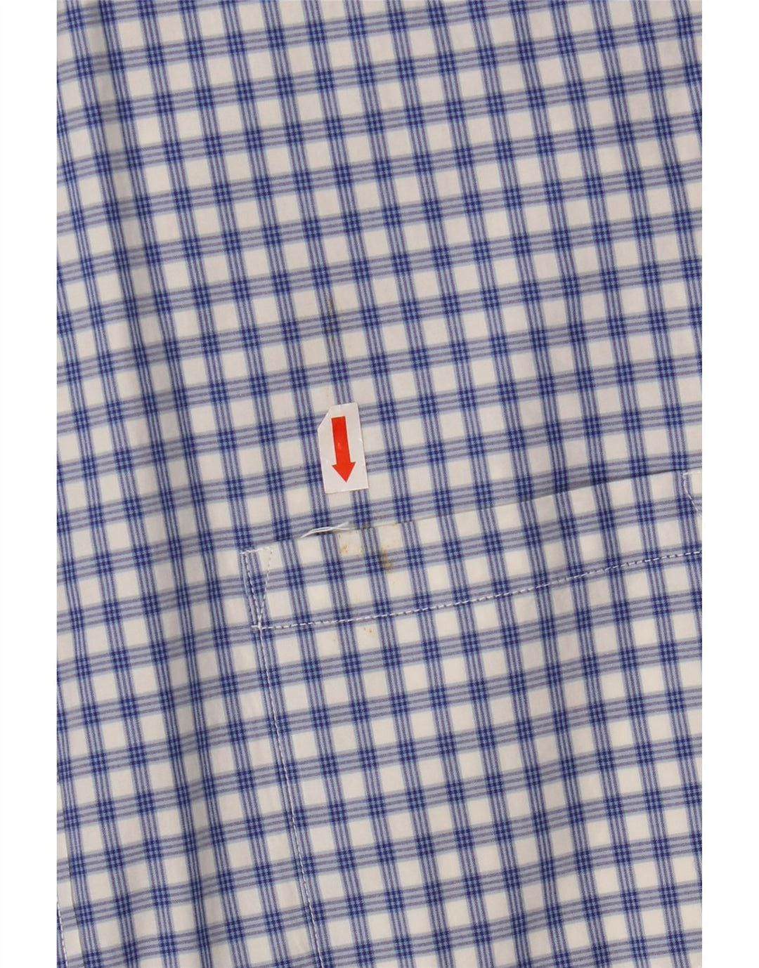 J. CREW Camisa para hombre XL Algodón a cuadros azules