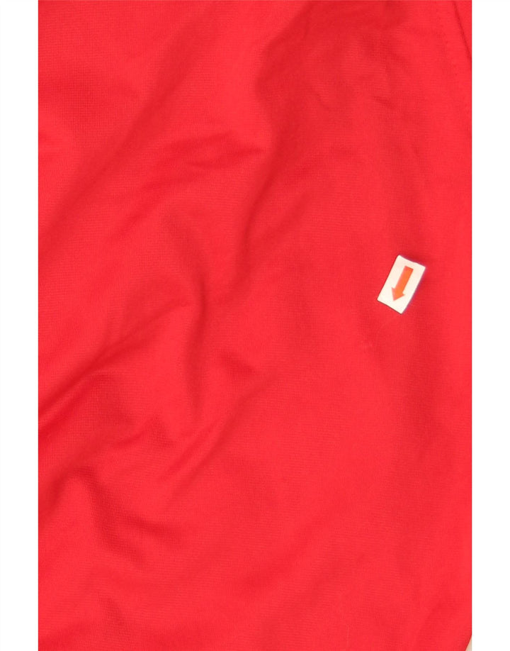 Asics Pantalones de chándal para mujer UK 8 Small Rojo Poliéster