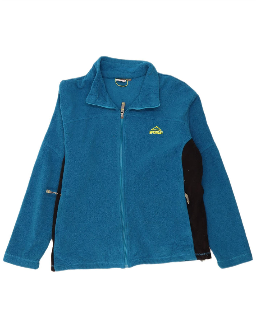 MCKINLEY Chaqueta polar para mujer UK 40 Grande Azul Colorblock Poliéster