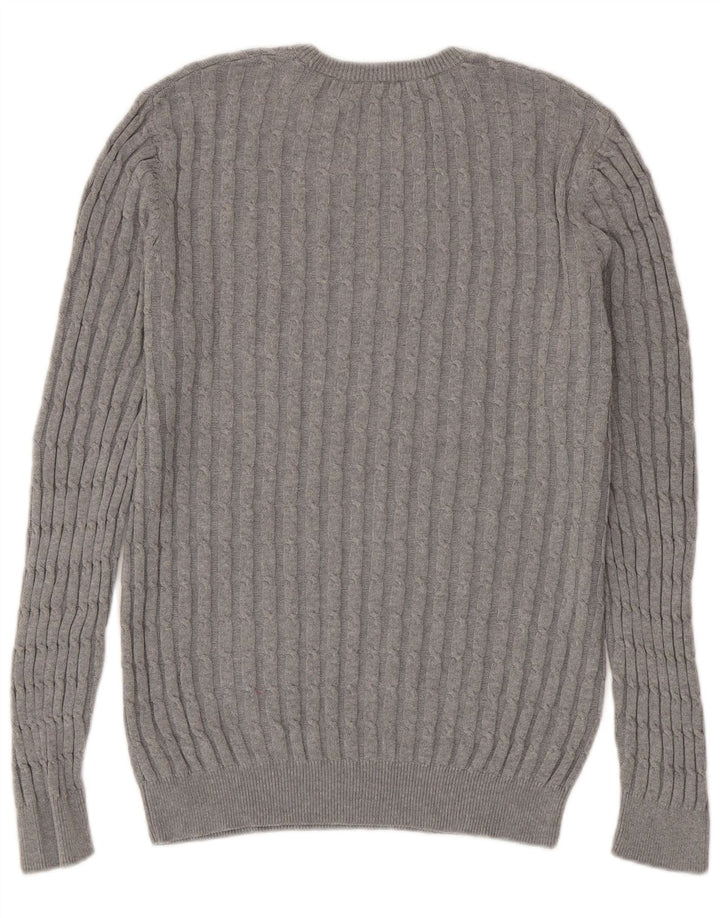 Jack Wills Jersey De Cuello Redondo Para Hombre De Algodón Gris Medio