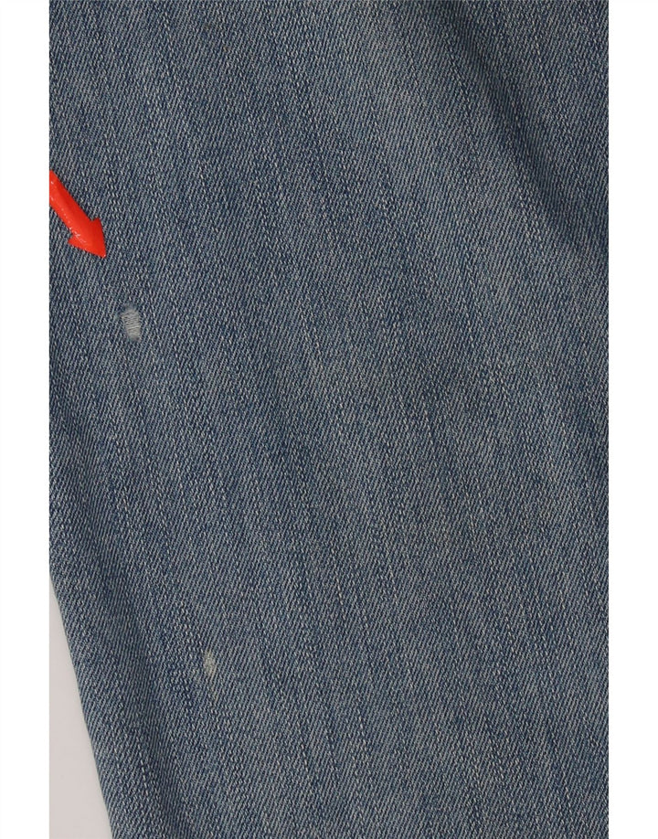 Wrangler Vaqueros rectos elásticos Texas para hombre W32 L29 Algodón azul