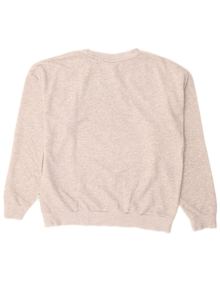 Puma - Sudadera gráfica para mujer, talla 12, algodón moteado gris medio