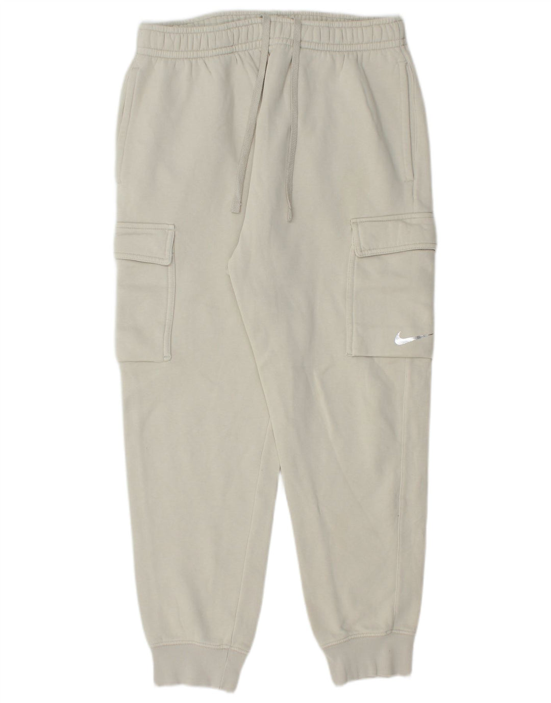 Nike Pantalones De Chándal De Corte Estándar para Hombre Joggers Medium White Cotton