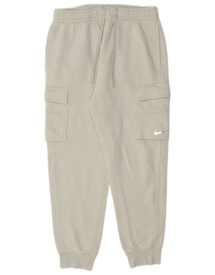 Nike Pantalones De Chándal De Corte Estándar para Hombre Joggers Medium White Cotton