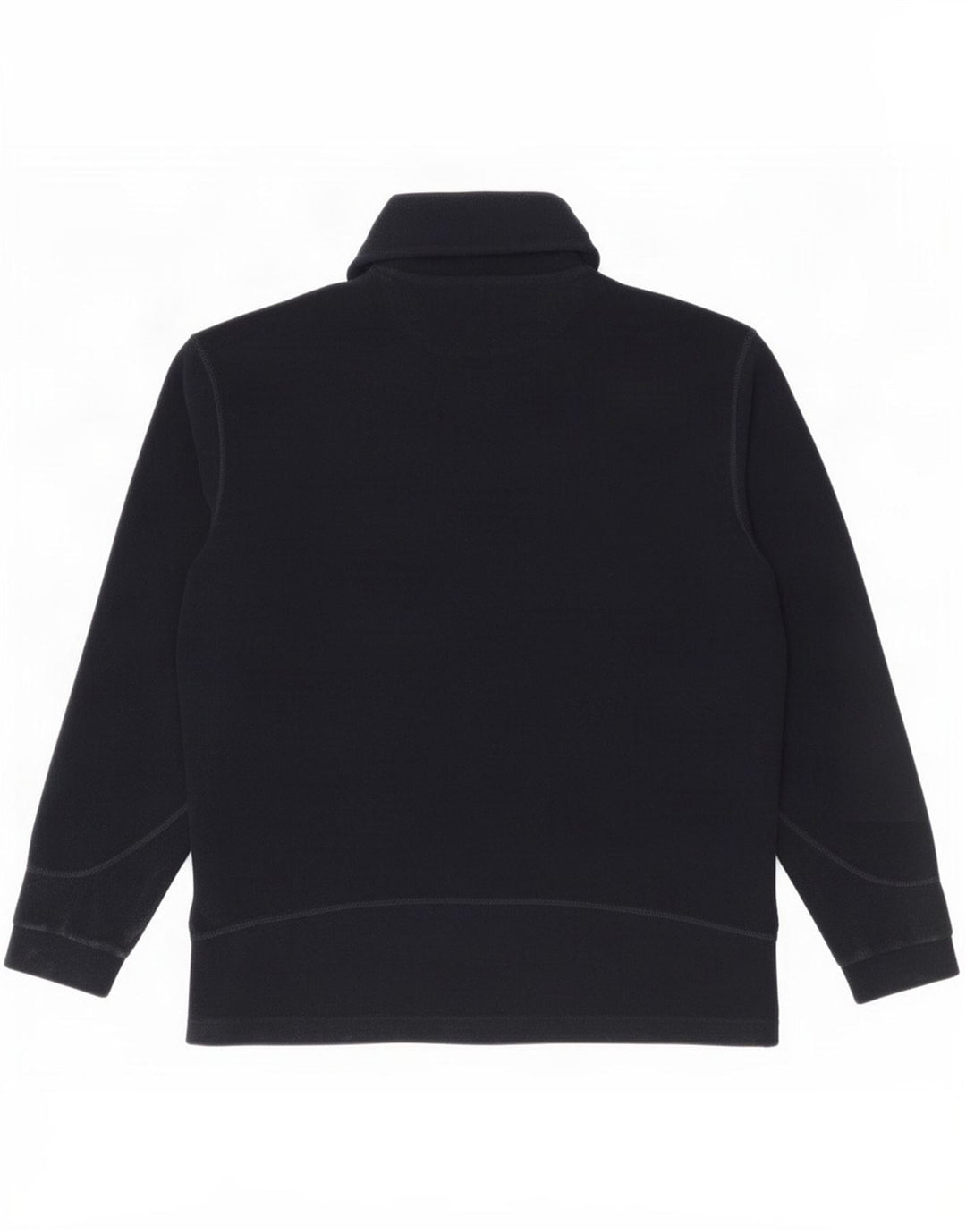 Champion Jersey polar con cuello y cremallera para hombre, talla grande, poliéster azul marino
