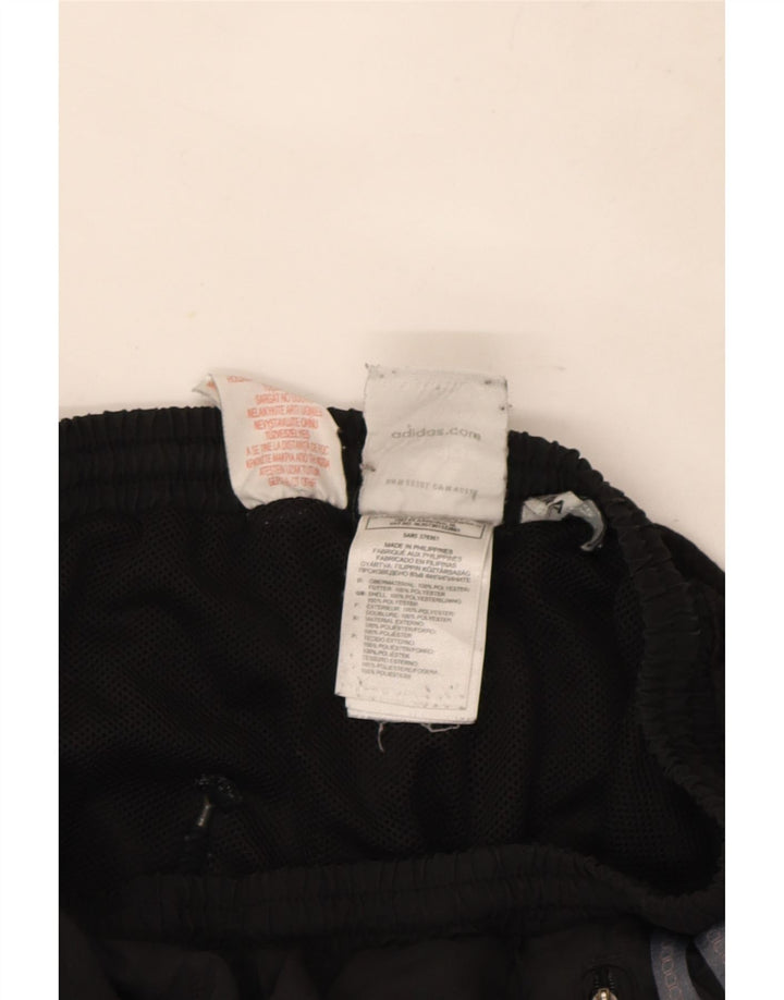 Adidas Pantalones de chándal para niño 13-14 años Negro Colorblock Poliéster