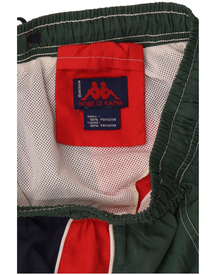 KAPPA Bañador Hombre Verde Medio Poliéster Color Block