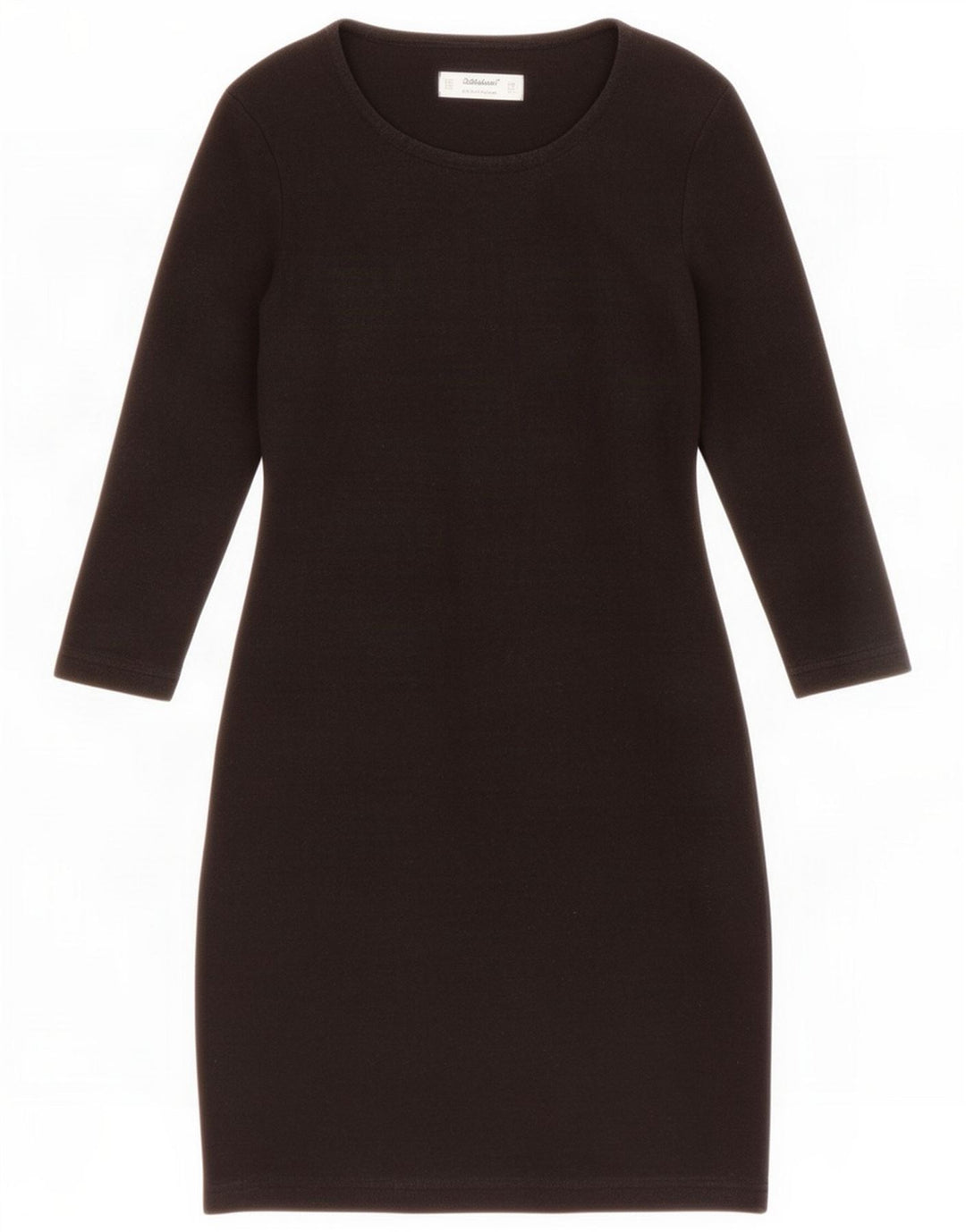 St Michael Vestido básico de manga larga para mujer UK 44 Medium Black